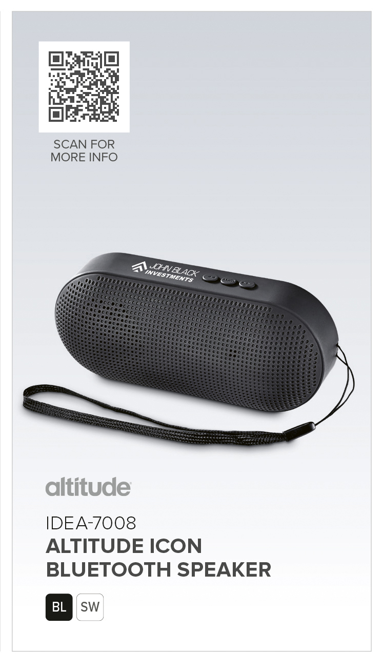 Altitude Icon Bluetooth Speaker